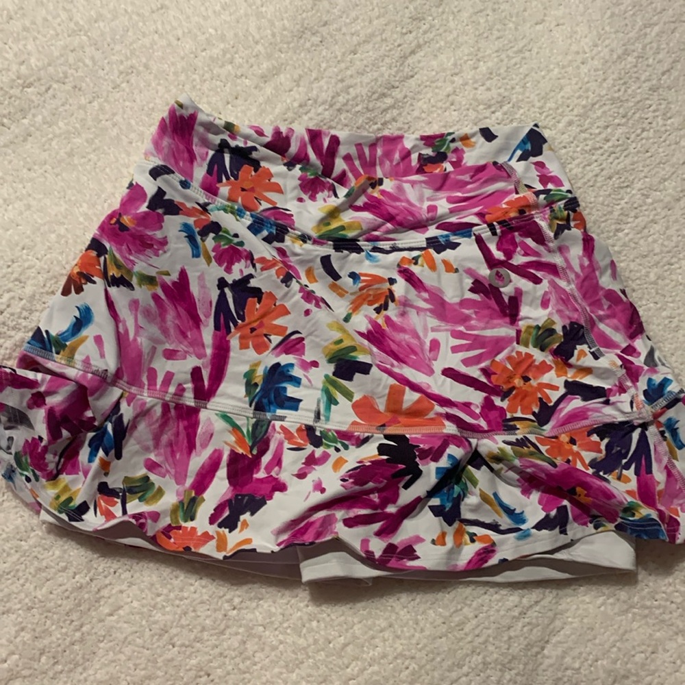 Dona Jo M Tam Floral Skirt Skort